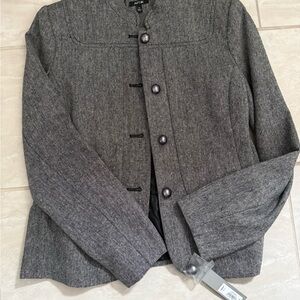 Apt. 9 Women’s Gray Wool-Blend Button Jacket
